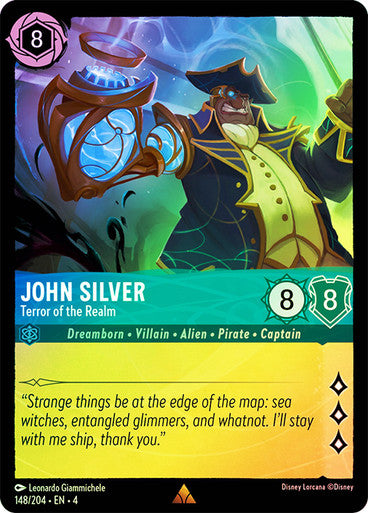 John Silver (Terror of the Realm) - 148/204 - Rare (Foil)