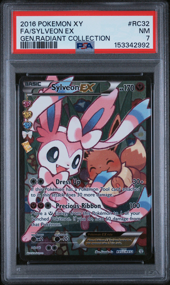 SYLVEON EX (RC32) - POKEMON XY GENERATIONS RADIANT COLLECTION - GEN.RADIANT COLLECTION - FULL ART - NM 7