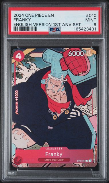 Franky - English Version 1st Anniversary Set - MINT 9