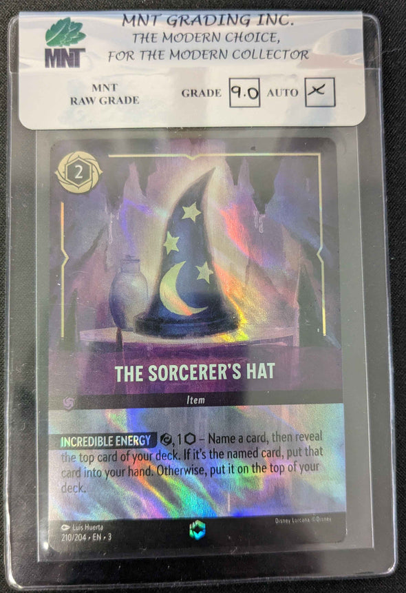 The Sorcerer's Hat - 210/204 - Enchanted - MNT RAW GRADE 9.0