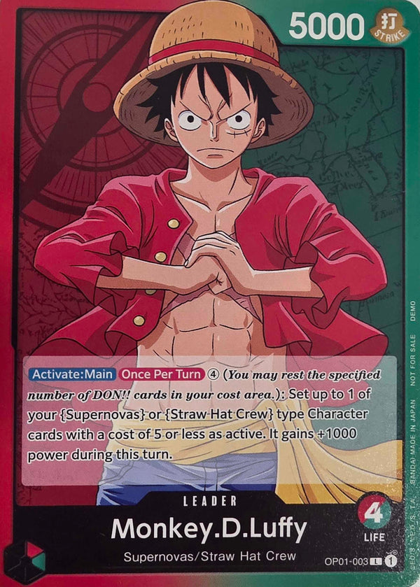 Monkey.D.Luffy (003) (Demo Deck 2022) - OP01-003 - Leader