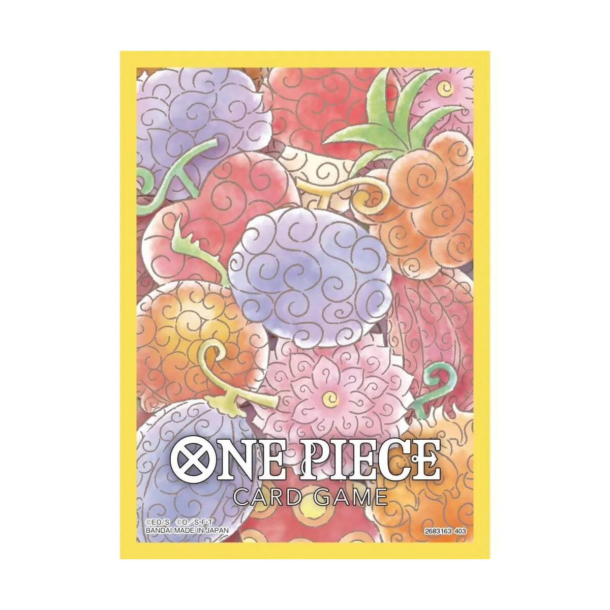 401 Games Canada - One Piece Card Game - Sleeves Set 4 - Devil Fruits