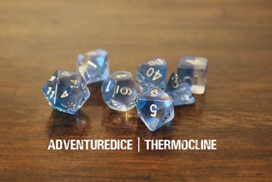 Adventure Dice - 7 Piece Set - Thermocline