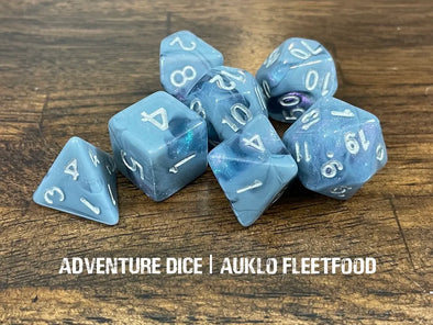 Adventure Dice - 7 Piece Set - Auklo Fleetfoot