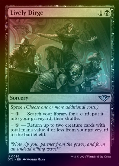 Lively Dirge (Foil) (OTJ)