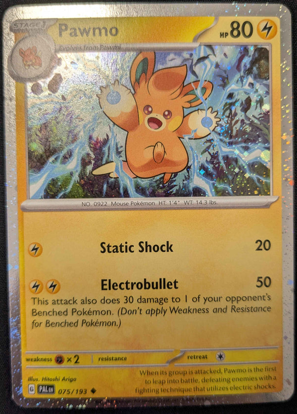 Pawmo - 075/193 - Uncommon (Cosmos Holo)