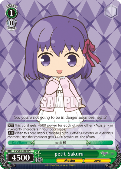 petit Sakura - FS/S64-E102 - Promo available at 401 Games Canada