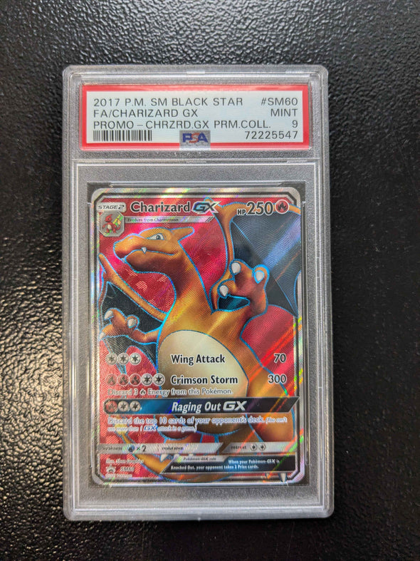 Charizard GX - Charizard GX PRM.COLL - SM Promo - PSA MINT 9