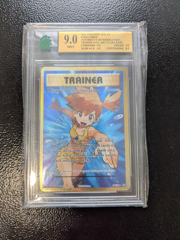 Misty's Determination - Evolutions - Full Art - MNT 9