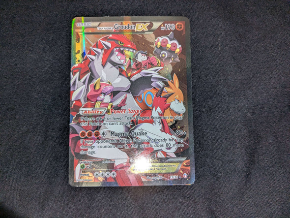 Team Magma's Groudon EX - Double Crisis - Ultra Rare - 15/34