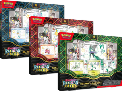 Pokemon - Scarlet & Violet - Paldean Fates - Premium Collections - Bundle of 3