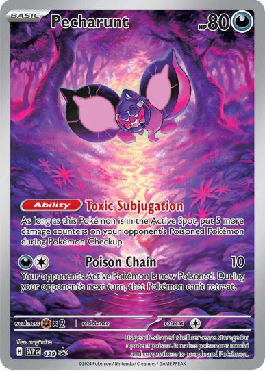 Pecharunt - SVP129 - Illustration Rare Promo