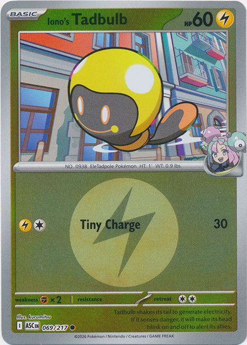 Iono's Tadbulb (Energy Symbol Pattern) - 069/217 - Common