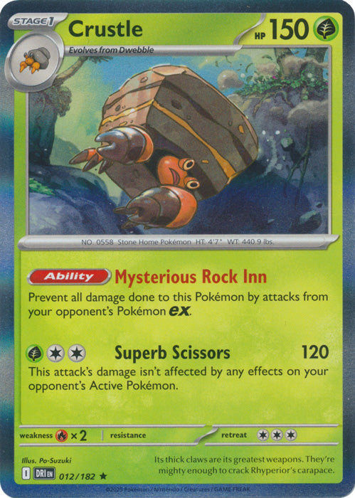 Crustle - 012/182 - Rare