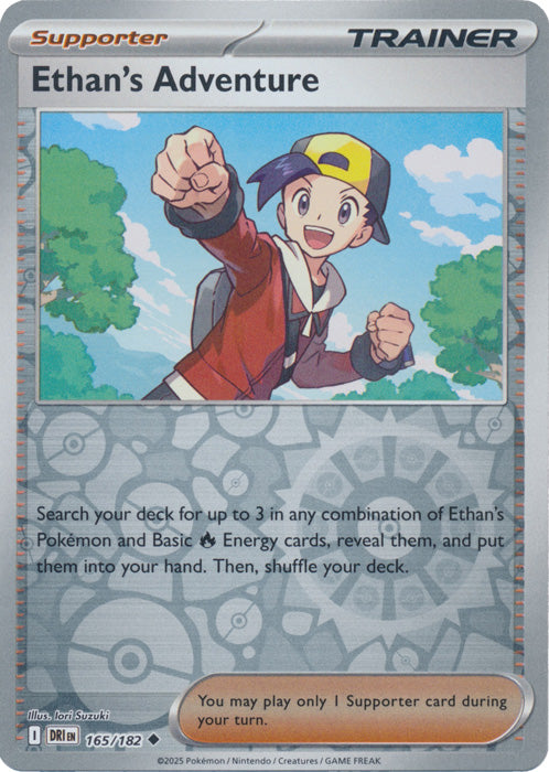 Ethan's Adventure - 165/182 - Uncommon - Reverse Holo