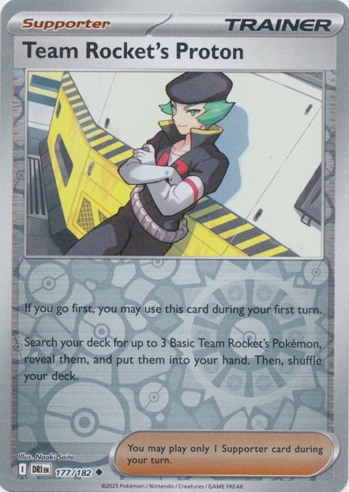 Team Rocket's Proton - 177/182 - Uncommon - Reverse Holo