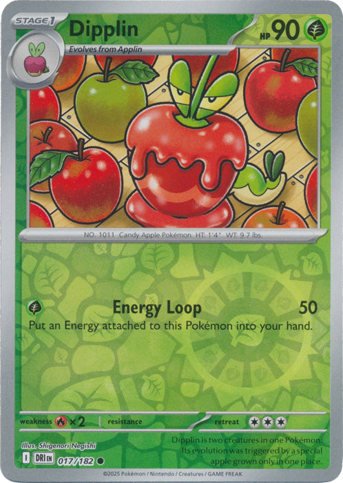 Dipplin - 017/182 - Common - Reverse Holo