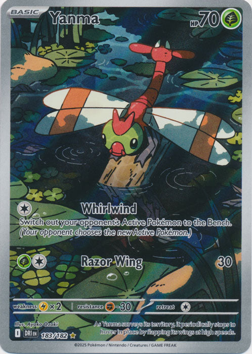 Yanma - 183/182 - Illustration Rare