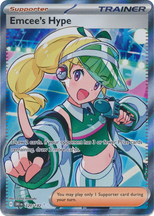 Emcee's Hype - 220/182 - Full Art Ultra Rare