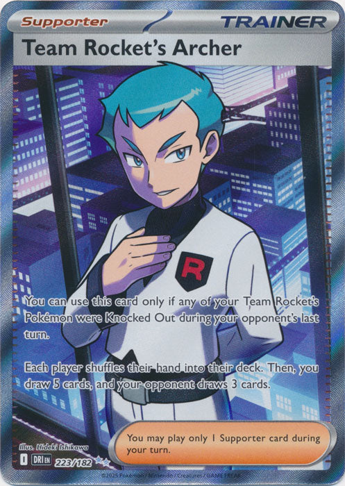 401 Games Canada - Team Rocket's Archer - 223/182 - Full Art Ultra Rare 401 Games Canada - Team Rocket's Archer - 223/182 - Full Art Ultra Rare