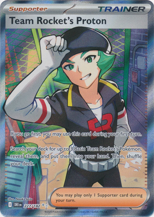 Team Rocket's Proton - 227/182 - Full Art Ultra Rare