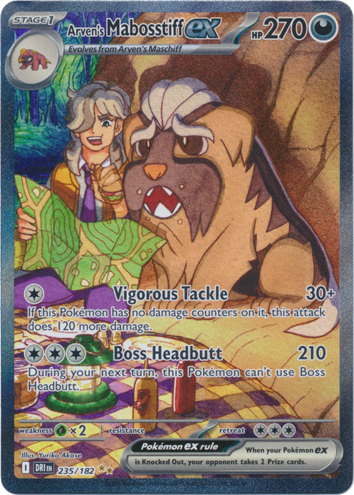 Arven's Mabosstiff ex - 235/182 - Special Illustration Rare