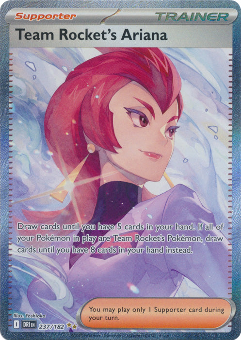 Team Rocket's Ariana - 237/182 - Special Illustration Rare