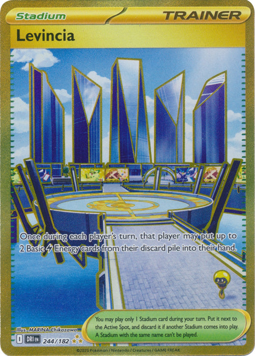 Levincia - 244/182 - Gold Secret Rare