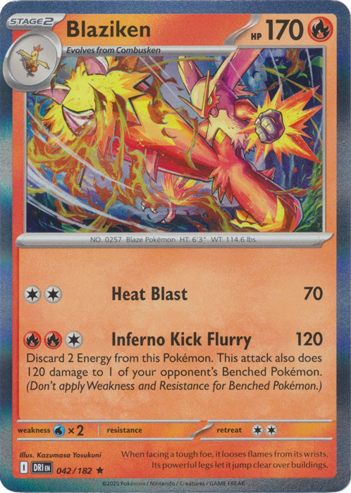 Blaziken - 042/182 - Rare