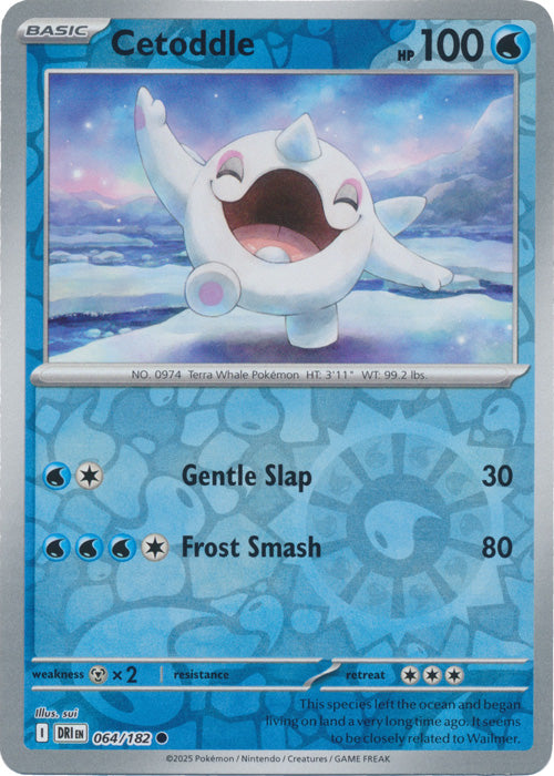 Cetoddle - 064/182 - Common - Reverse Holo