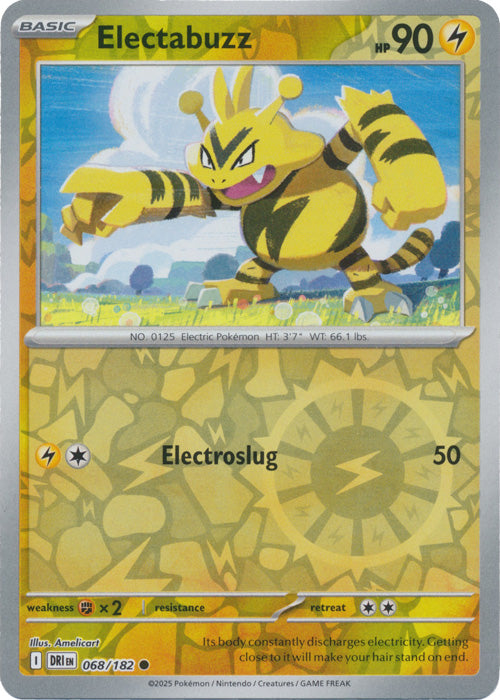 Electabuzz - 068/182 - Common - Reverse Holo