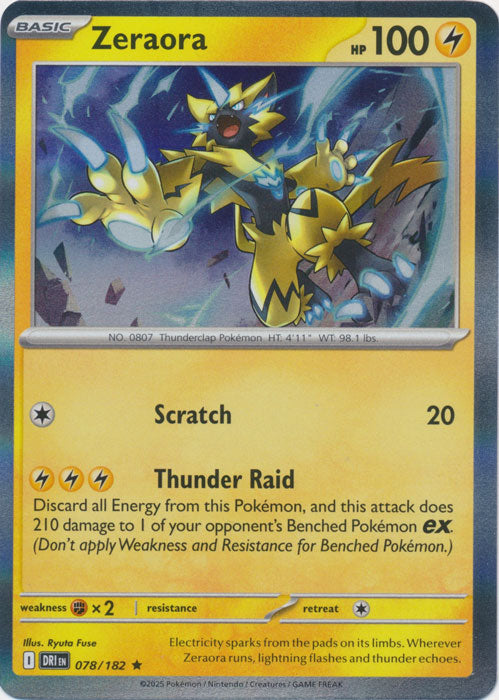 Zeraora - 078/182 - Rare