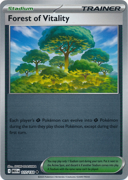 Forest of Vitality - 117/132 - Uncommon - Reverse Holo