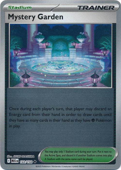 Mystery Garden - 122/132 - Uncommon - Reverse Holo