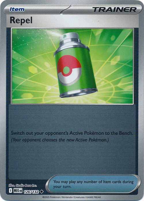Repel - 126/132 - Uncommon - Reverse Holo