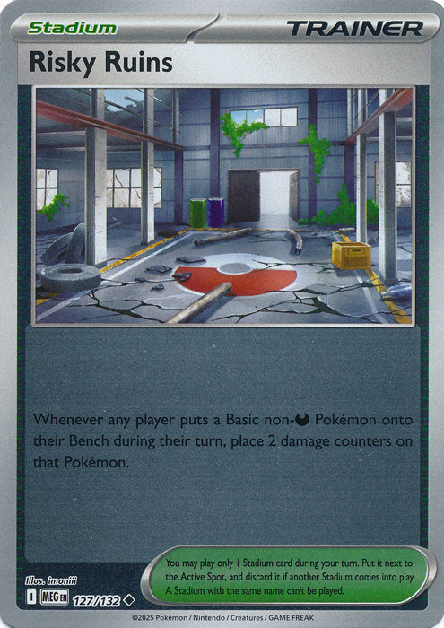 Risky Ruins - 127/132 - Uncommon - Reverse Holo