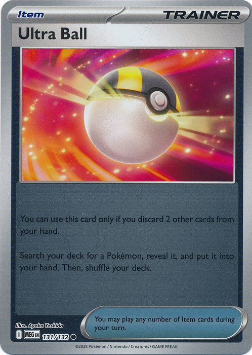 Ultra Ball - 131/132 - Common - Reverse Holo