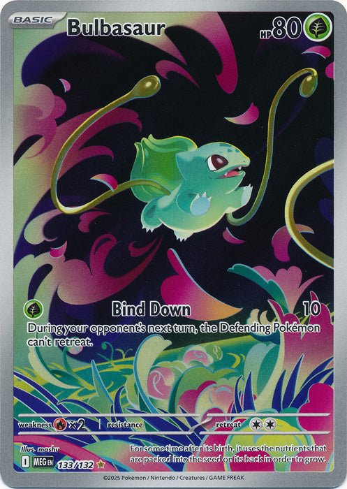 Bulbasaur - 133/132 - Illustration Rare