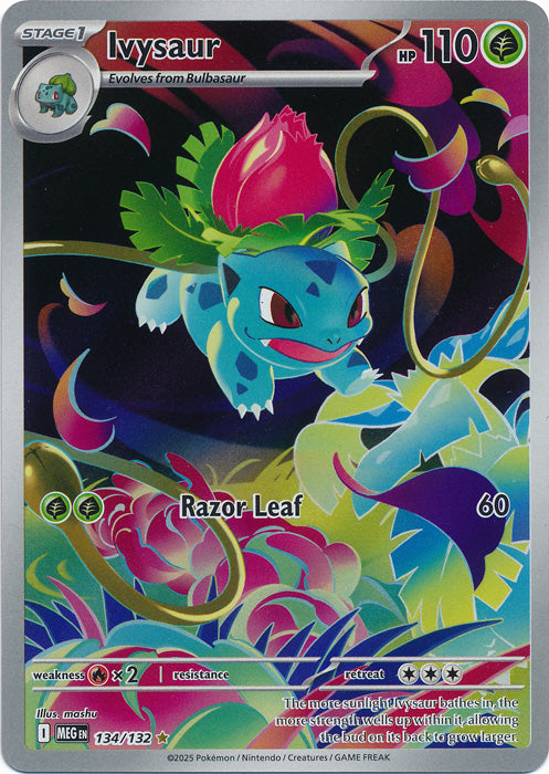 Ivysaur - 134/132 - Illustration Rare