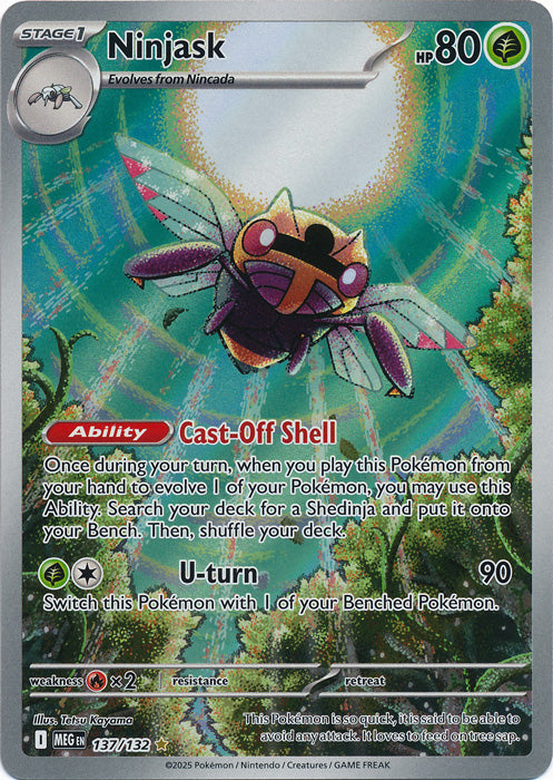 Ninjask - 137/132 - Illustration Rare