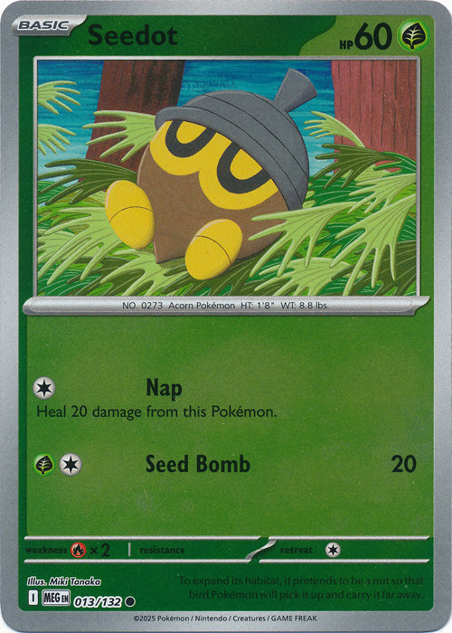 Seedot - 013/132 - Common - Reverse Holo