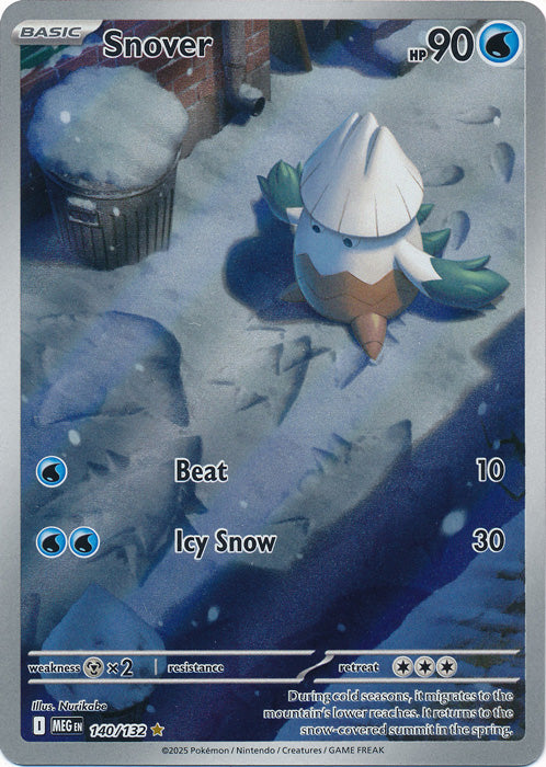 Snover - 140/132 - Illustration Rare