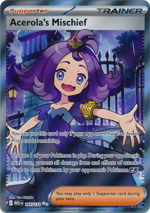 Acerola's Mischief - 165/132 - Full Art Ultra Rare