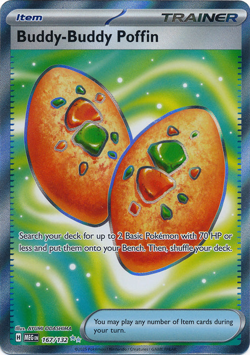 Buddy-Buddy Poffin - 167/132 - Full Art Ultra Rare
