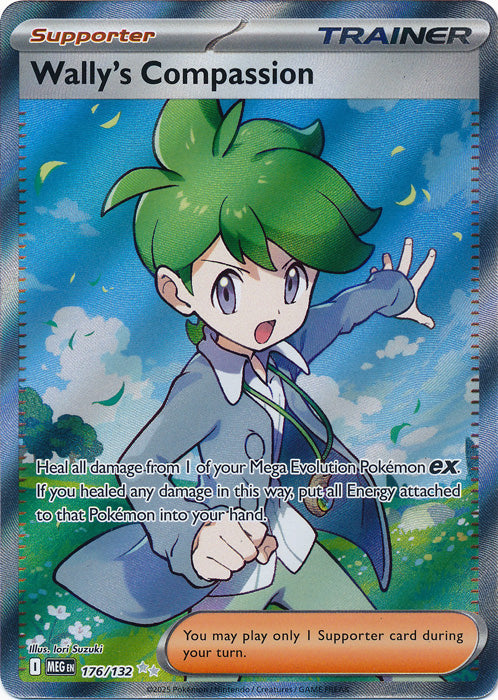 Wally's Compassion - 176/132 - Full Art Ultra Rare