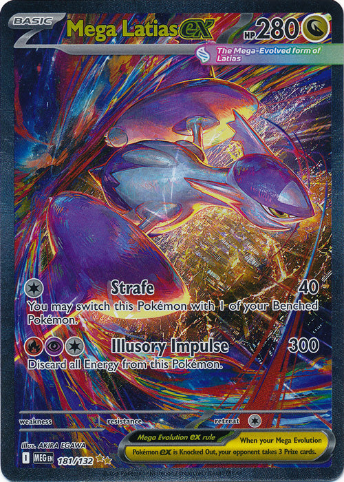 Mega Latias ex - 181/132 - Special Illustration Rare