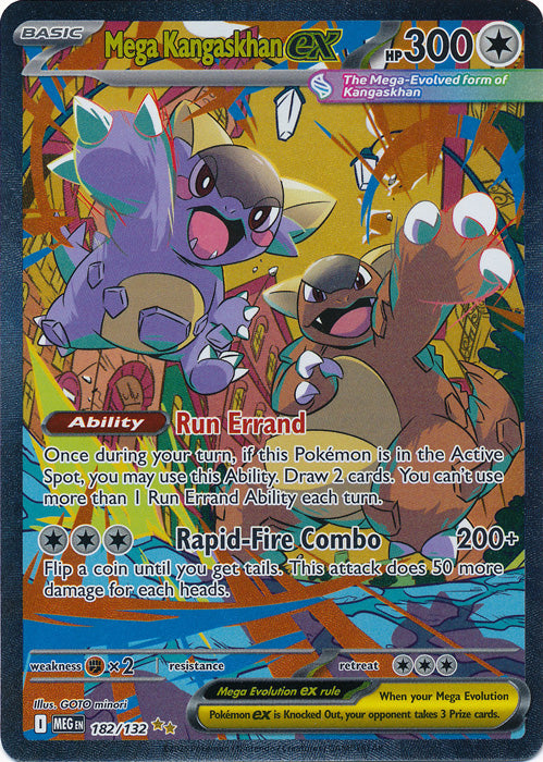 Mega Kangaskhan ex - 182/132 - Special Illustration Rare