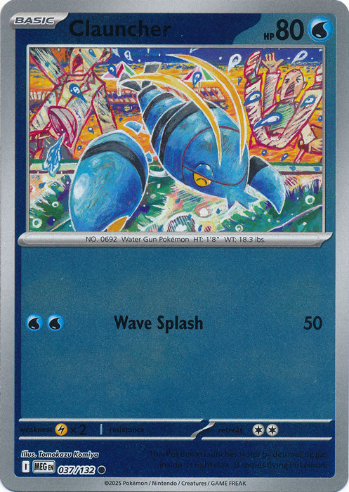 Clauncher - 037/132 - Common - Reverse Holo