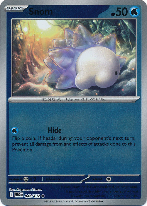 Snom - 042/132 - Common - Reverse Holo