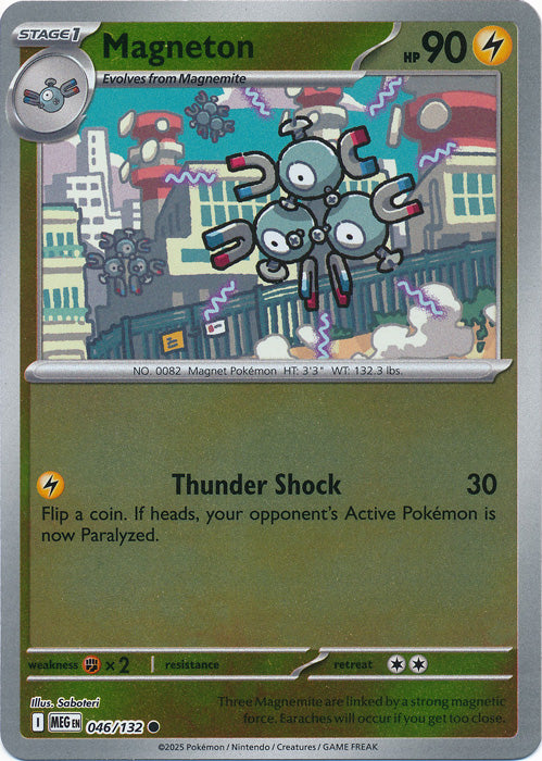 Magneton - 046/132 - Common - Reverse Holo